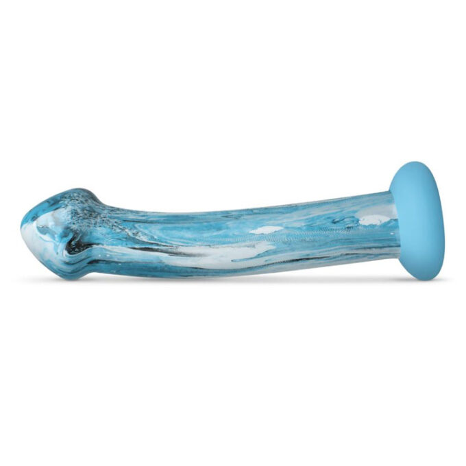 Gildo Ocean Ripple Glass Dildo