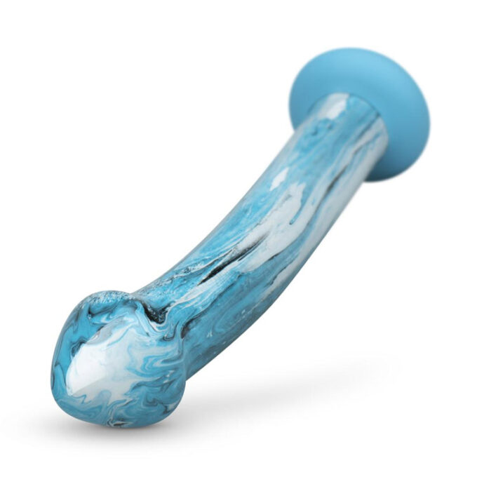 Gildo Ocean Ripple Glass Dildo