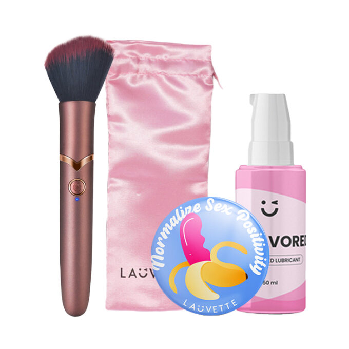 Afterglow Makeup Brush Vibrator Set