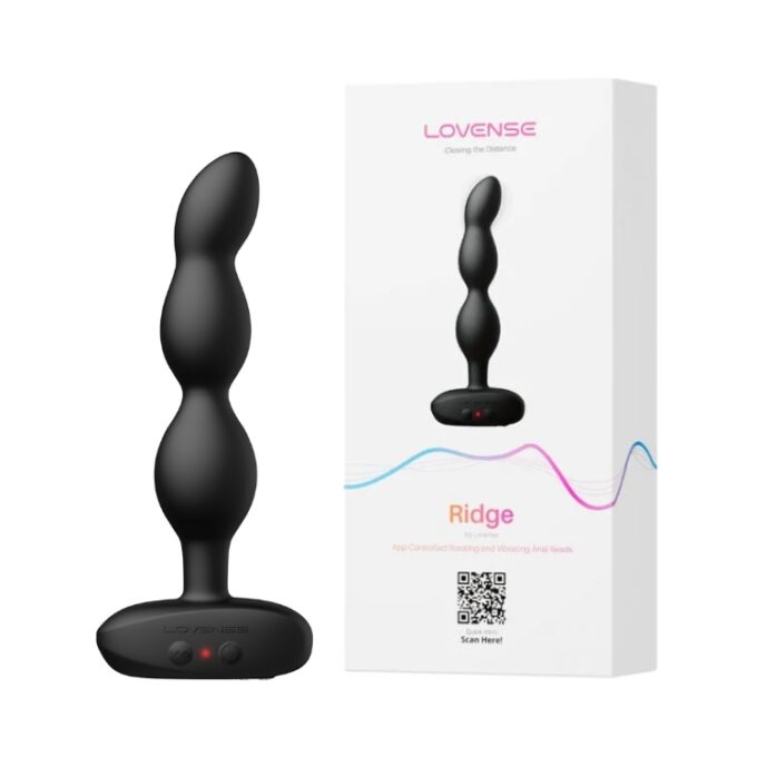 Lovense Ridge App-Controlled Vibrating & Rotating Anal Beads