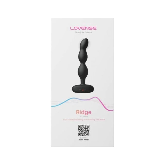 Lovense Ridge App-Controlled Vibrating & Rotating Anal Beads