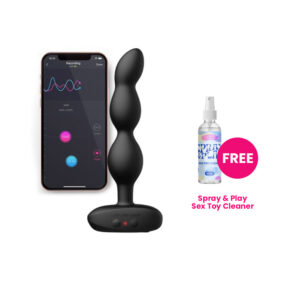 Lovense Ridge App-Controlled Vibrating & Rotating Anal Beads