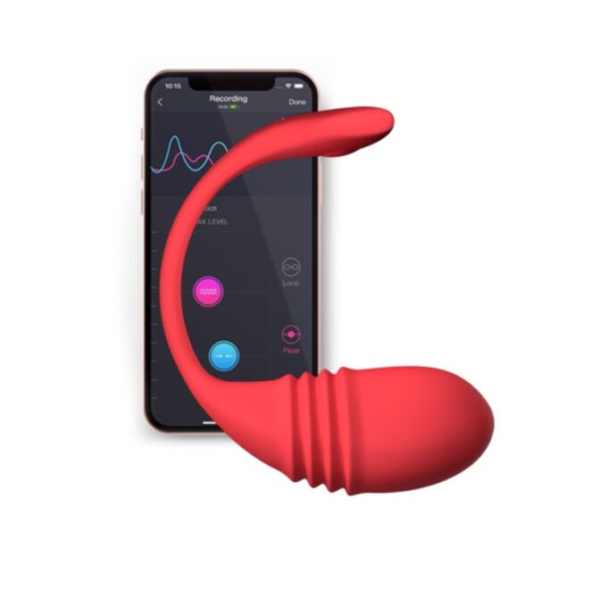 Lovense Vulse App-Controlled Thrusting Egg Vibrator