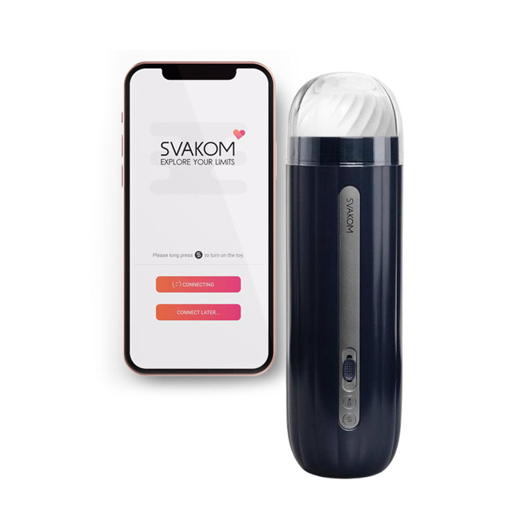 SVAKOM Hannes Neo App-Controlled Throbbing Masturbator