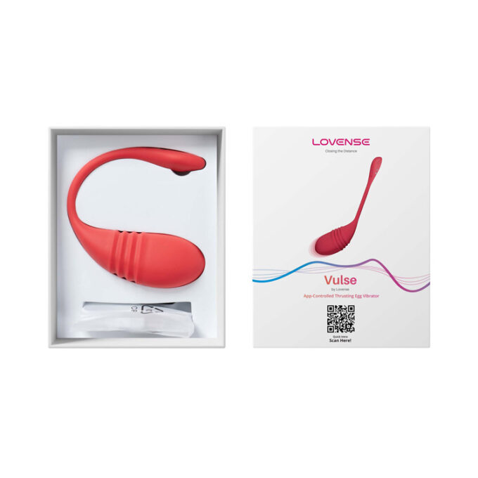 Lovense Vulse App-Controlled Thrusting Egg Vibrator