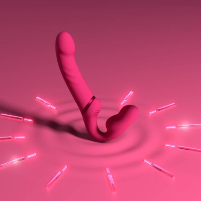 Lovense Lapis App-Controlled Strapless Strap-On Vibrator