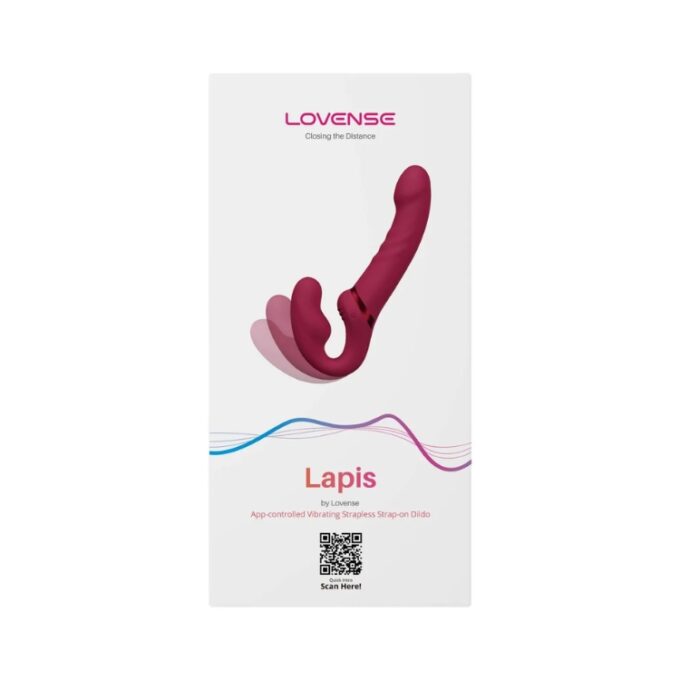 Lovense Lapis App-Controlled Strapless Strap-On Vibrator