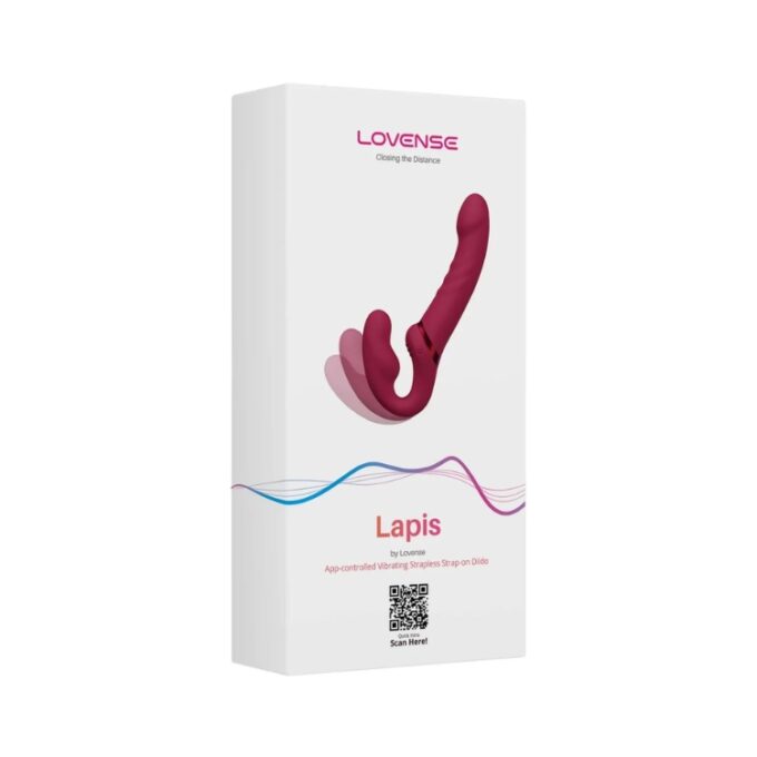 Lovense Lapis App-Controlled Strapless Strap-On Vibrator