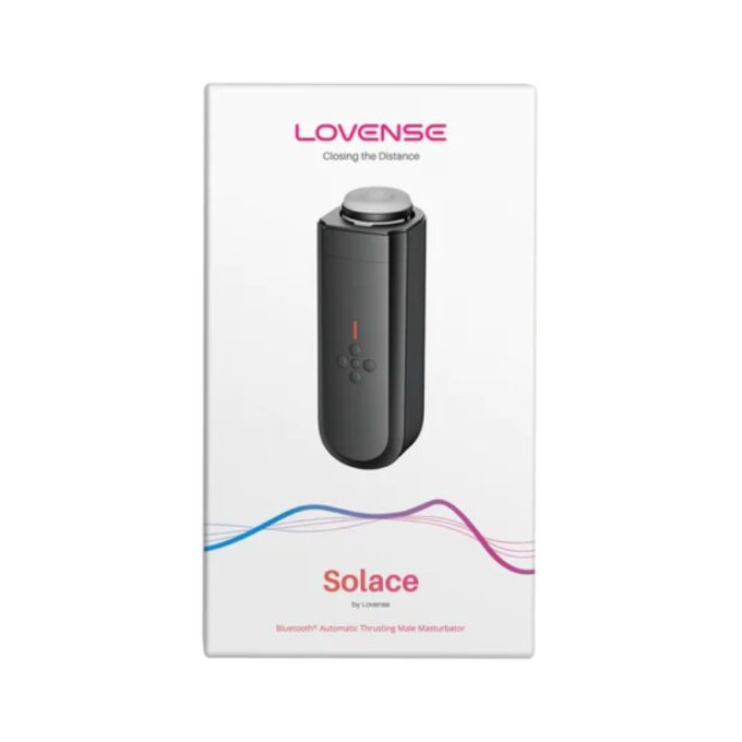 Lovense Solace App-Controlled Thrusting Masturbator