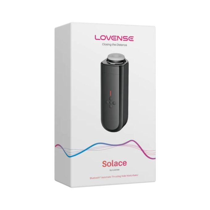 Lovense Solace App-Controlled Thrusting Masturbator