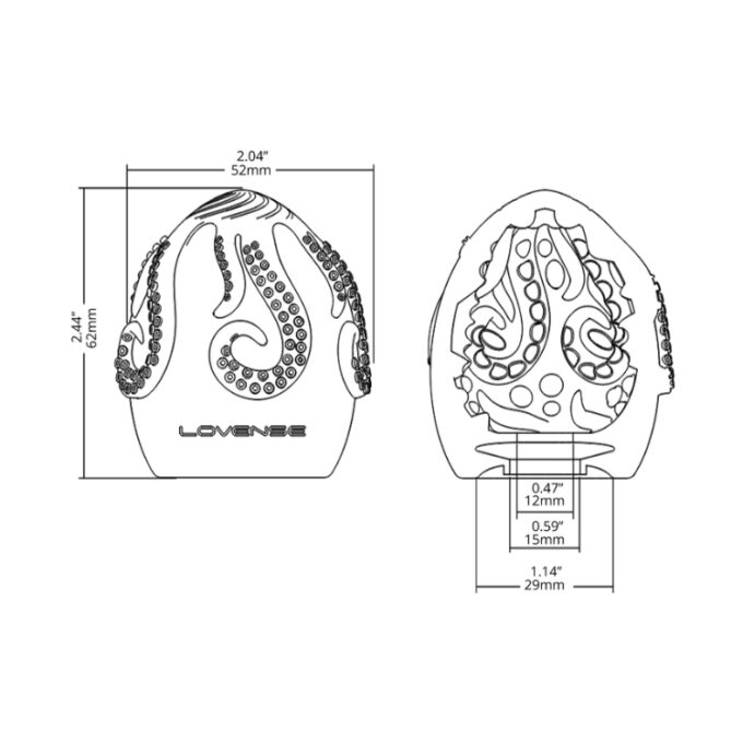 Lovense Kraken Egg Masturbator
