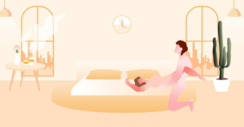 Farewell, Period Pain: 10 Helpful Sex Positions For Menstrual Cramps