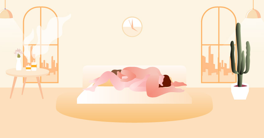 Farewell, Period Pain: 10 Helpful Sex Positions For Menstrual Cramps