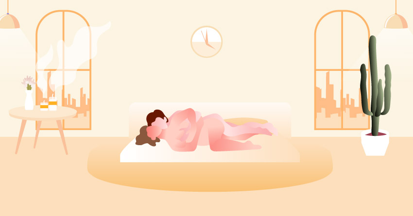 Farewell, Period Pain: 10 Helpful Sex Positions For Menstrual Cramps