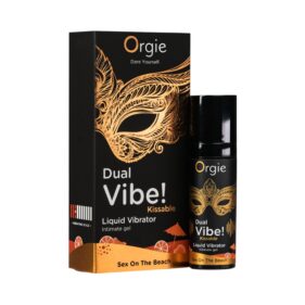 Orgie Dual Vibe Liquid Vibrator - Sex on the Beach