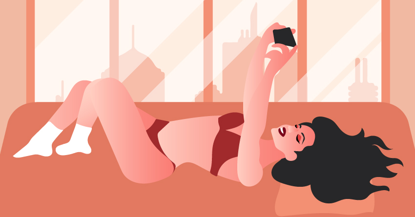 Spice things up with a "steamy" video call meeting.