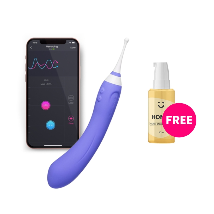 Lovense Hyphy App-Controlled Dual-End Vibrator