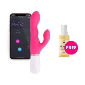 Lovense Nora App-Controlled Rotating Rabbit Vibrator