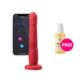 Lovense Gravity App-Controlled Thrusting and Vibrating Dildo