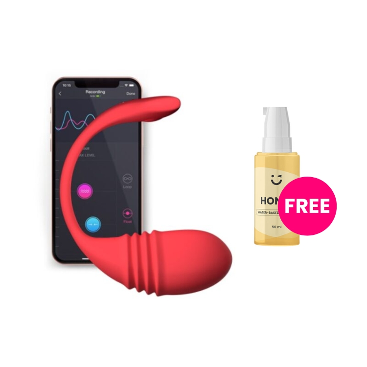 Lovense Vulse App-Controlled Thrusting Egg Vibrator